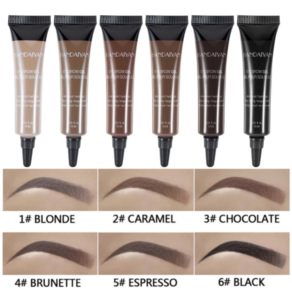 ⏳Last Day Buy 1 Get 1 Free ⭐Long-lasting Waterproof Smudge-proof Liquid Eyebrow Gel/Tint(With Free Brush)