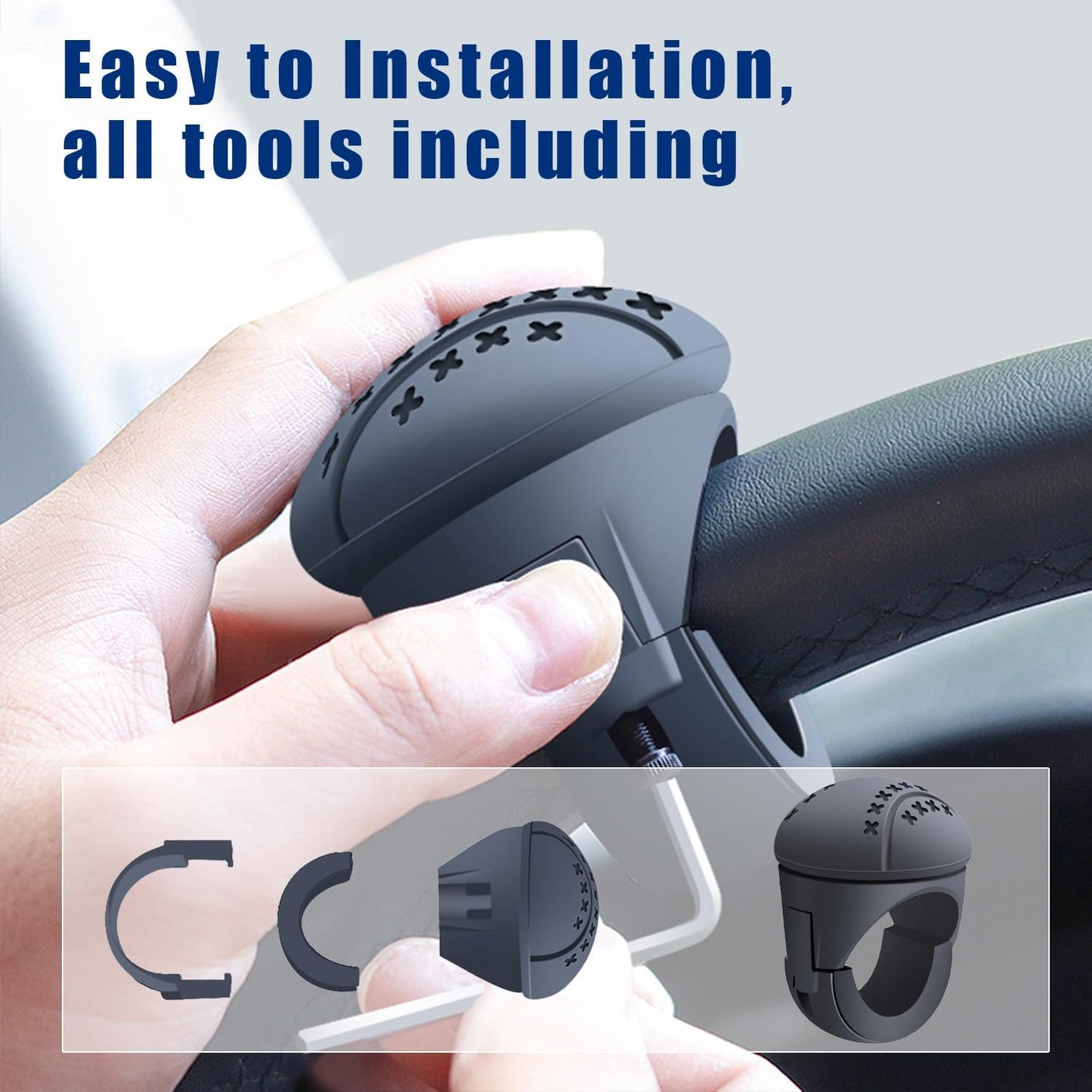 🔥Car Steering Wheel Booster