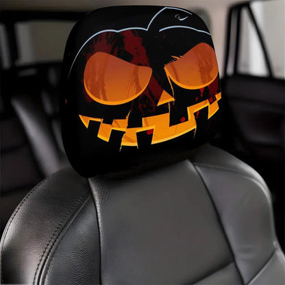 😆 Funny Cartoon Car Headrest Covers – 2PCS Universal Fit 🚗