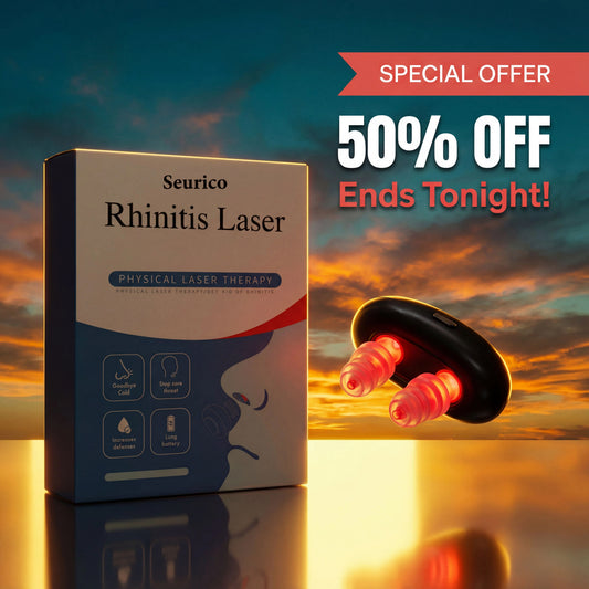 🔥Seurico® 660 nm Red Light Therapy – Mitochondria & ATP Powered Nasal Relief