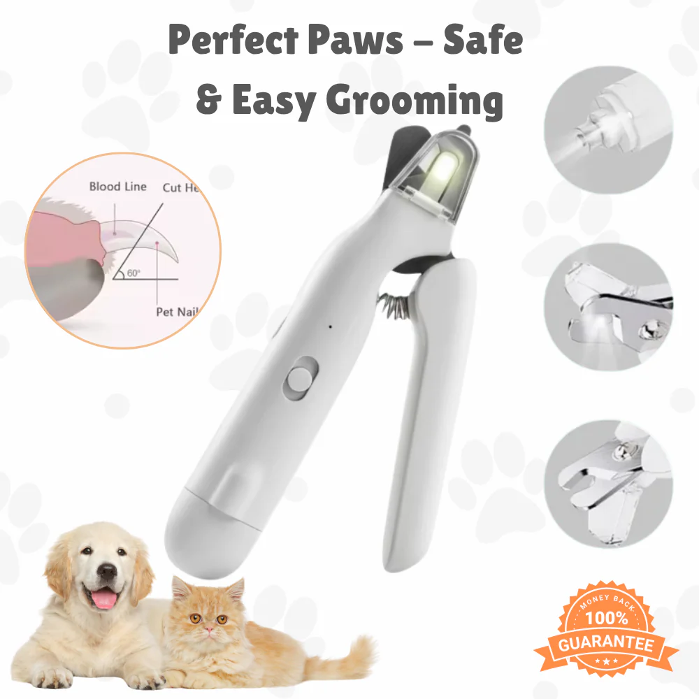 LED Pet Nail Clipper and Grinder (2-in-1)
