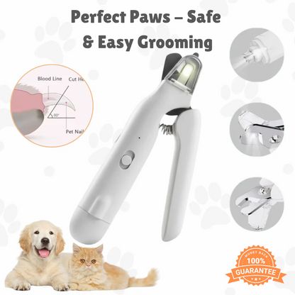 LED Pet Nail Clipper and Grinder (2-in-1)