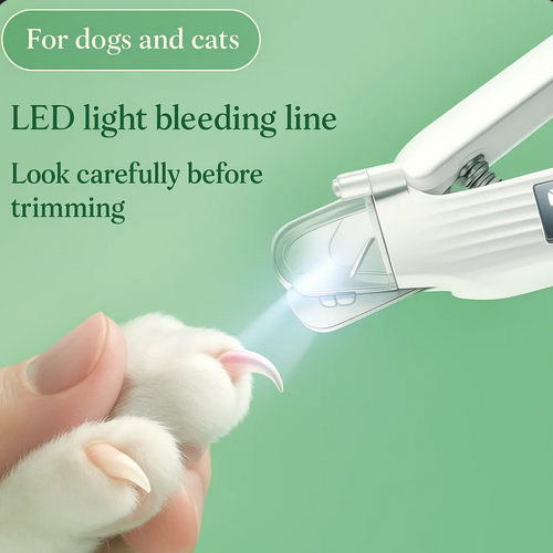LED Pet Nail Clipper and Grinder (2-in-1)