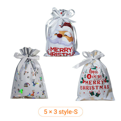 🎄50K+ Sold 🔥 Christmas Sale 49% OFF 🎁 Biodegradable Drawstring Christmas Gift Bags 🎅