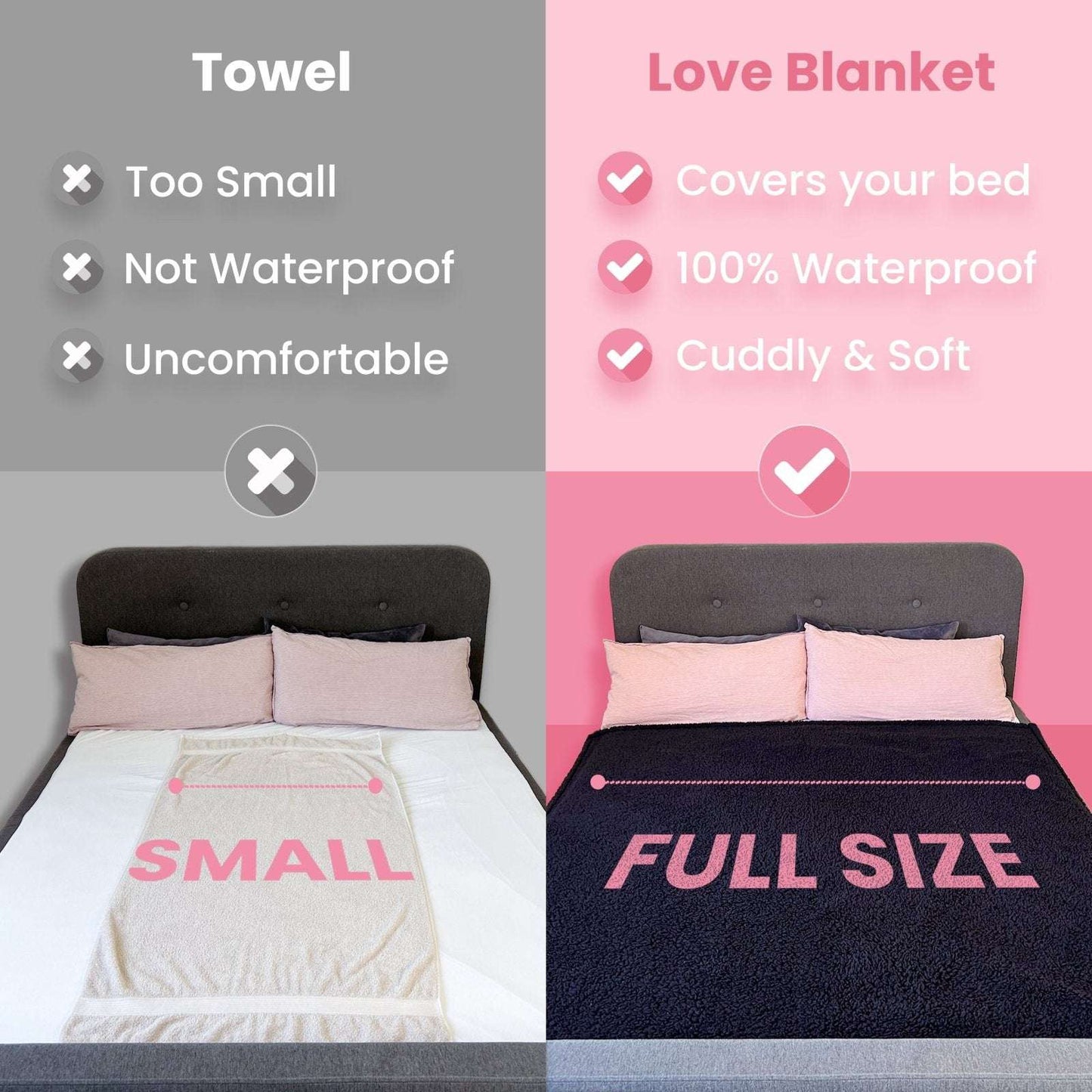 👍👍 Limited-time price drop! - The Waterproof Intimacy Blanket