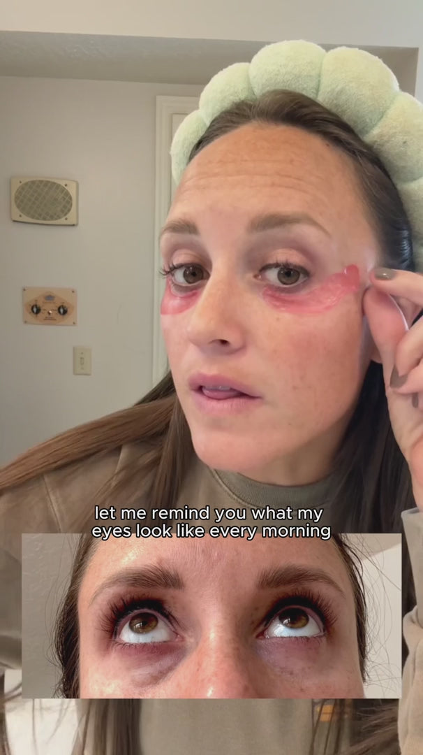 InstaLift PDRN eye patch application routine