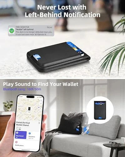 📱for Magsafe Wallet, Works ，Strongest Magnetic Wallet