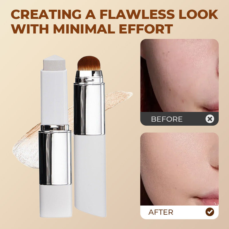 💜LAST DAY - BUY 1 GET 1 FREE💜🌟Cream Stick V White Korean Color-Changing Foundation Stick