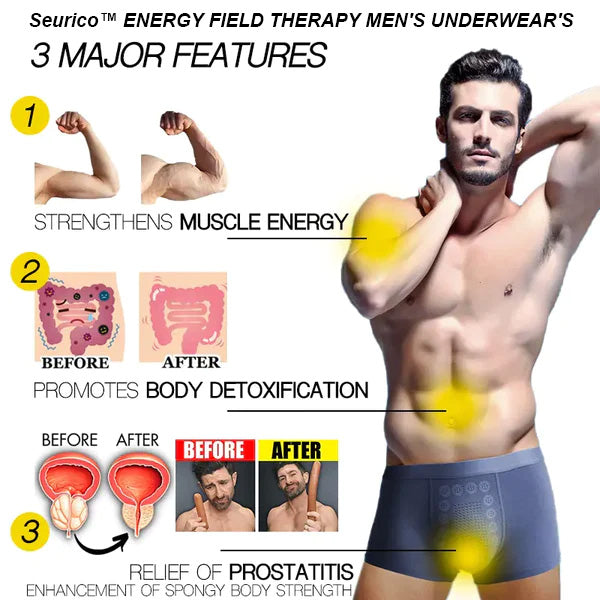 Seurico™ Energy Field Therapy Men's Underwear